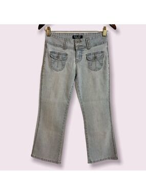 Angels Jeans Low Rise Boot Cut Flared Size 3